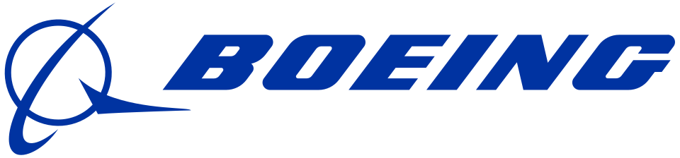 Boeing aircraft manufacturer partner logo
